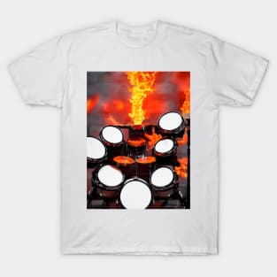 Drums and Pillar of Fire T-Shirt